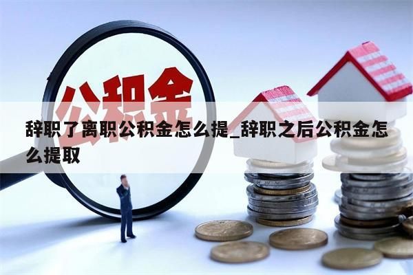 辞职了离职公积金怎么提_辞职之后公积金怎么提取