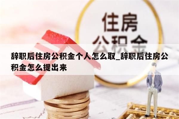 辞职后住房公积金个人怎么取_辞职后住房公积金怎么提出来